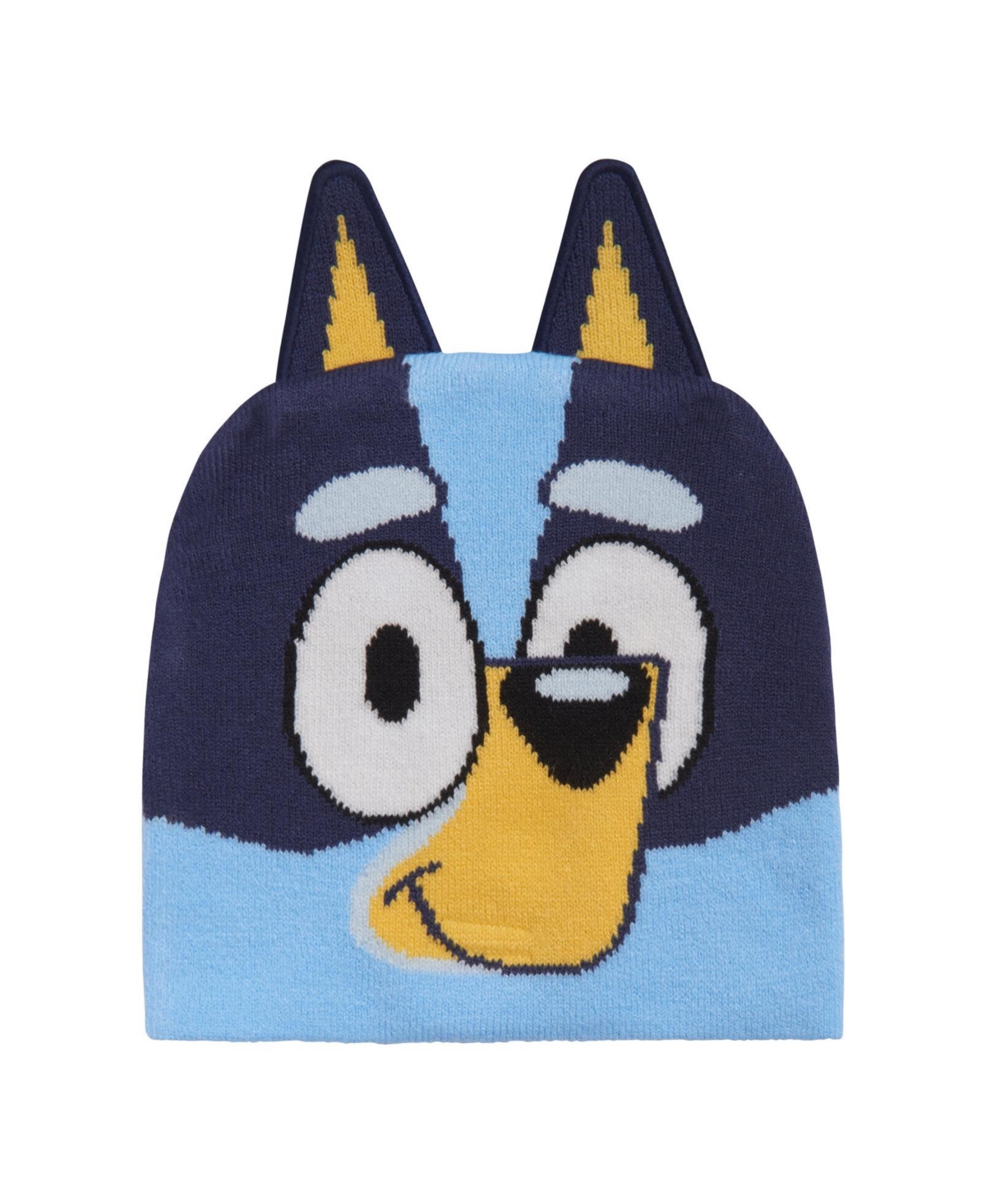 Bluey Toddler Boys Fleece Sweatshirt and Cotton Gauze Hat