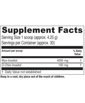 Optinositol - Ovulation Support with Myo-Inositol & D-Chiro Inositol - Women's Health Supplement - 4.4 Oz