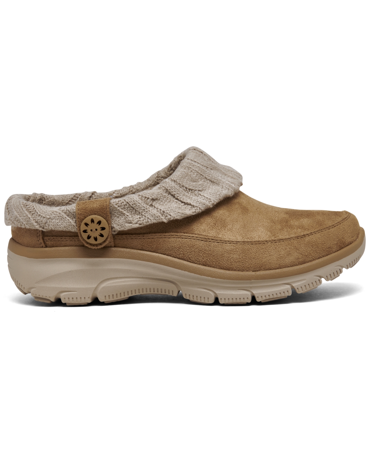 Skechers Women's Relaxed Fit Easy Going - Warm Duet Mule Slippers from Finish Line