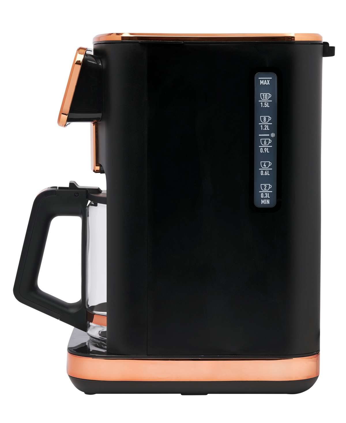 Haden Dual Brew 12-cup Hot Iced Digital Drip Coffee Maker In Ivory,chrome