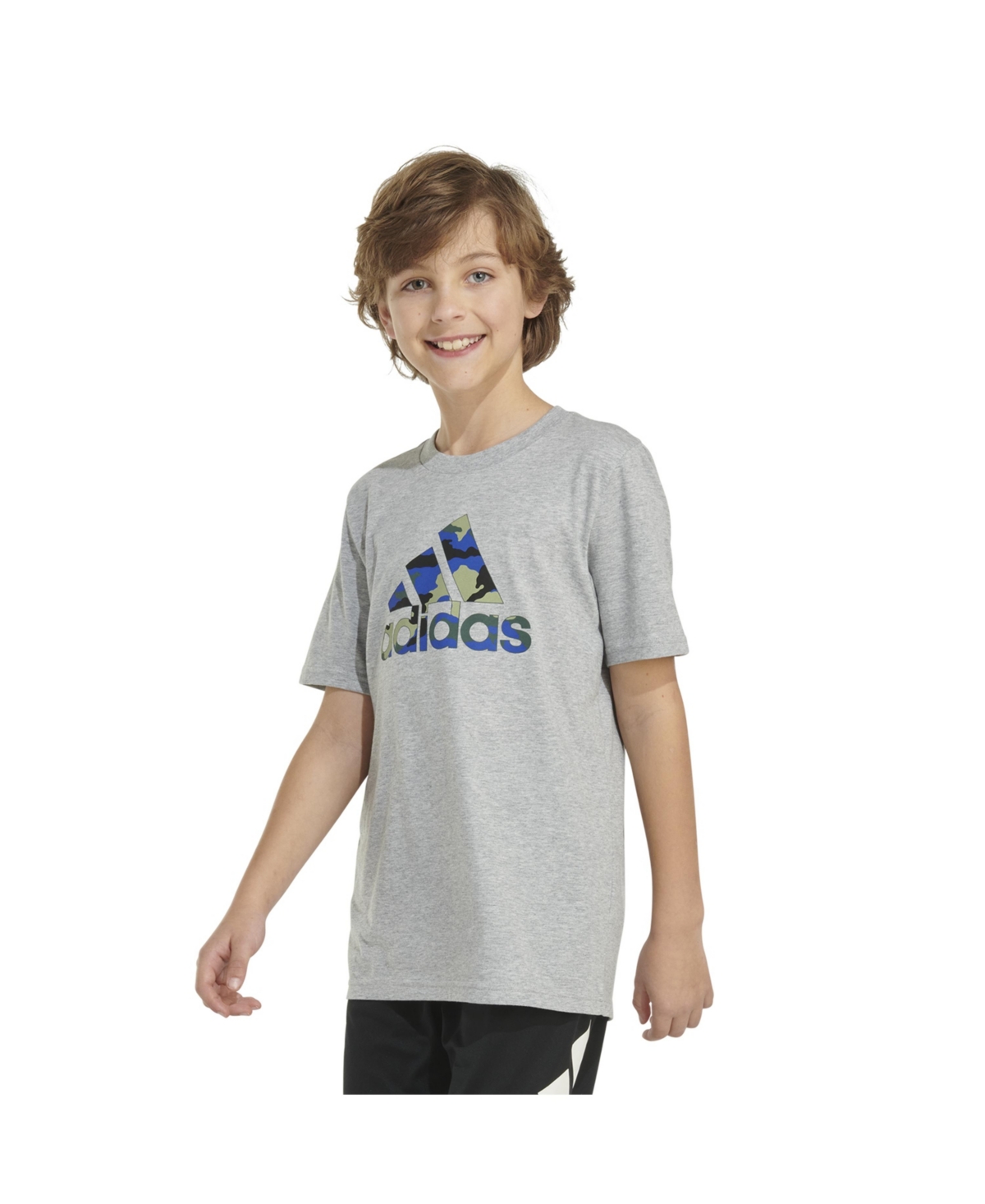 adidas Big Boys Short Sleeve 