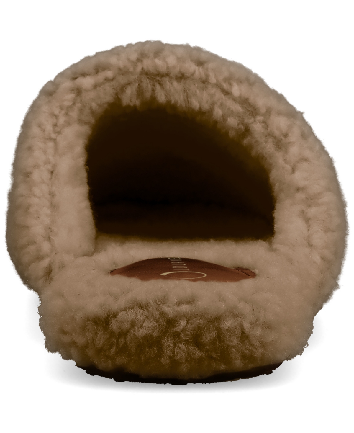 Journee Collection Monnroe Faux Fur Scuff Slipper In Tan