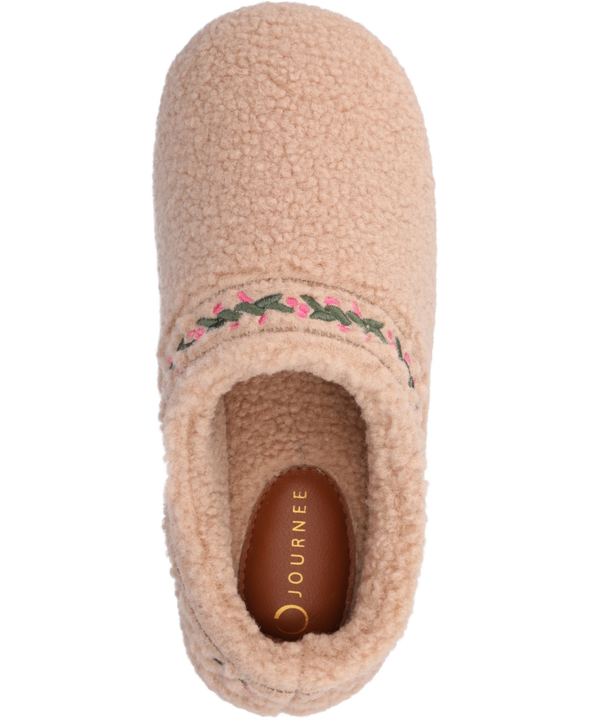 Journee Collection Women's Pallmer Round Toe Sippers In Tan