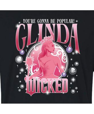 Juniors Trendy Wicked Glinda Graphic Cropped T-Shirt