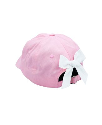 Baby Girls  Bow Baseball Hat in Pink