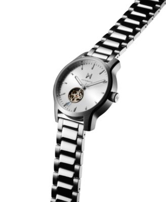 Men's Classic II Automatic Silver-Tone Stainless Steel Watch 42mm