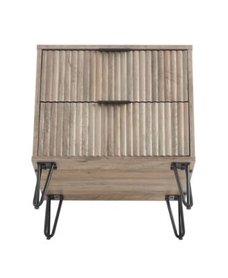 DUMBO 2-Drawer Modern Nightstand