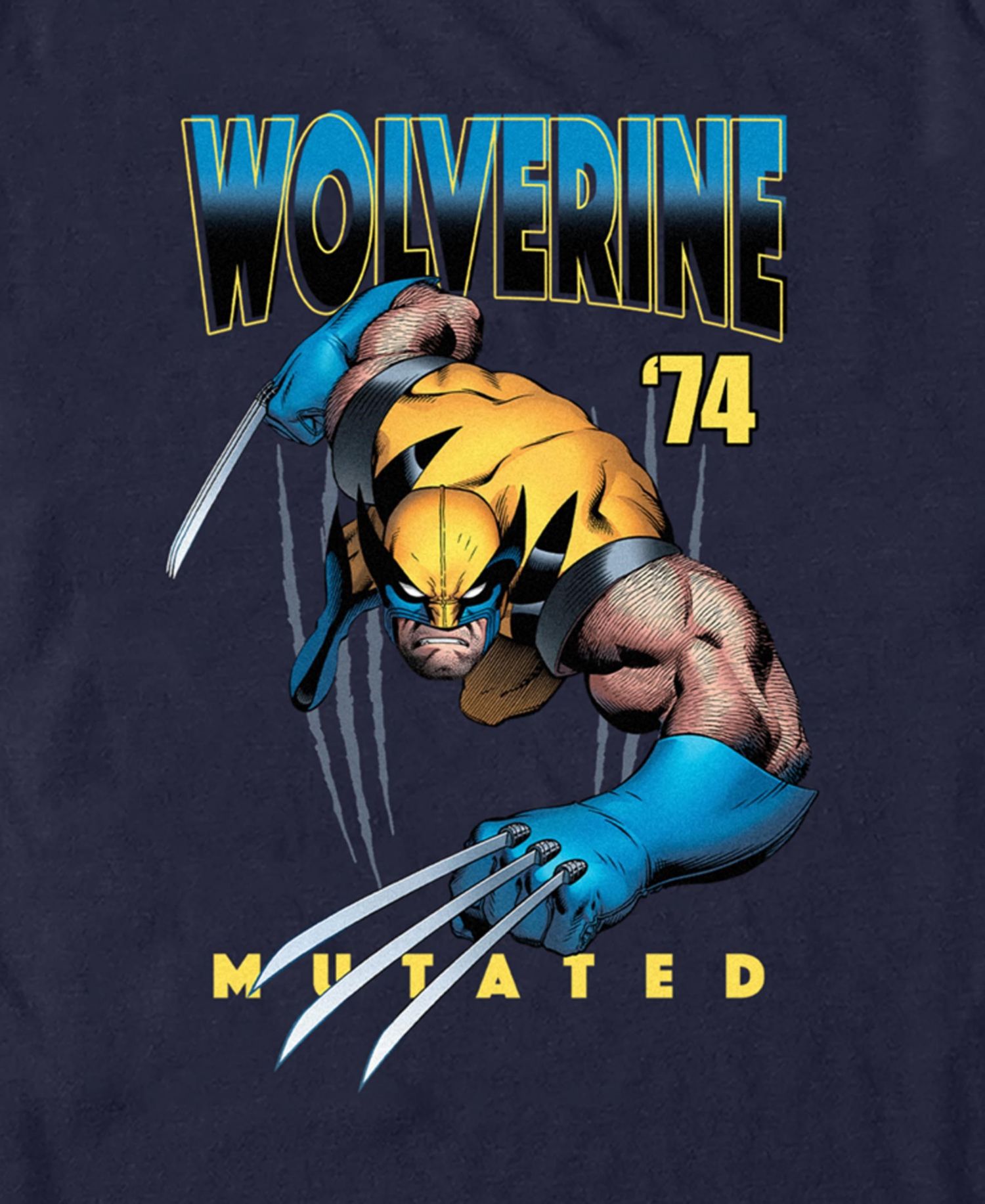 Men's Wolverine All Mutated Short Sleeve T-Shirt