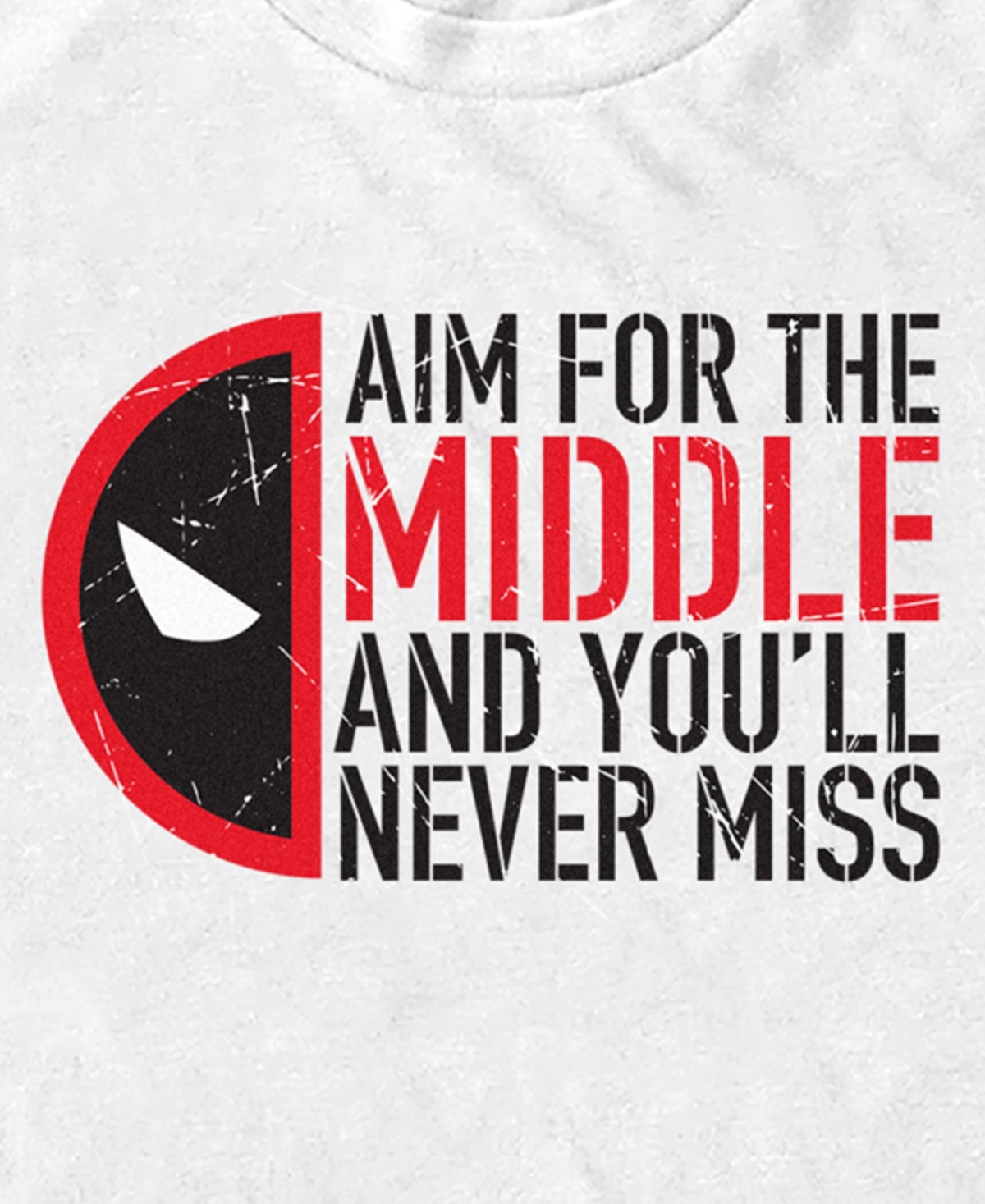 Fifth Sun Men's Aim For The Middle Short Sleeve T-Shirt