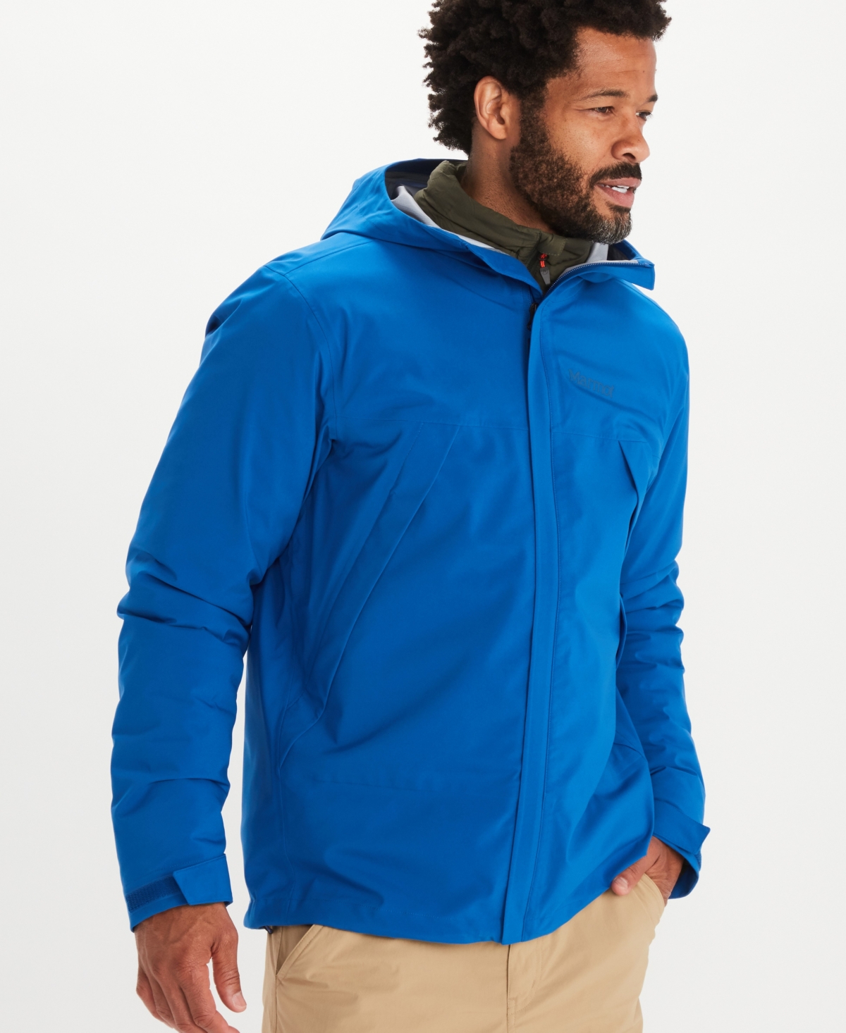 Men's PreCip Eco Pro Jacket - Team Red