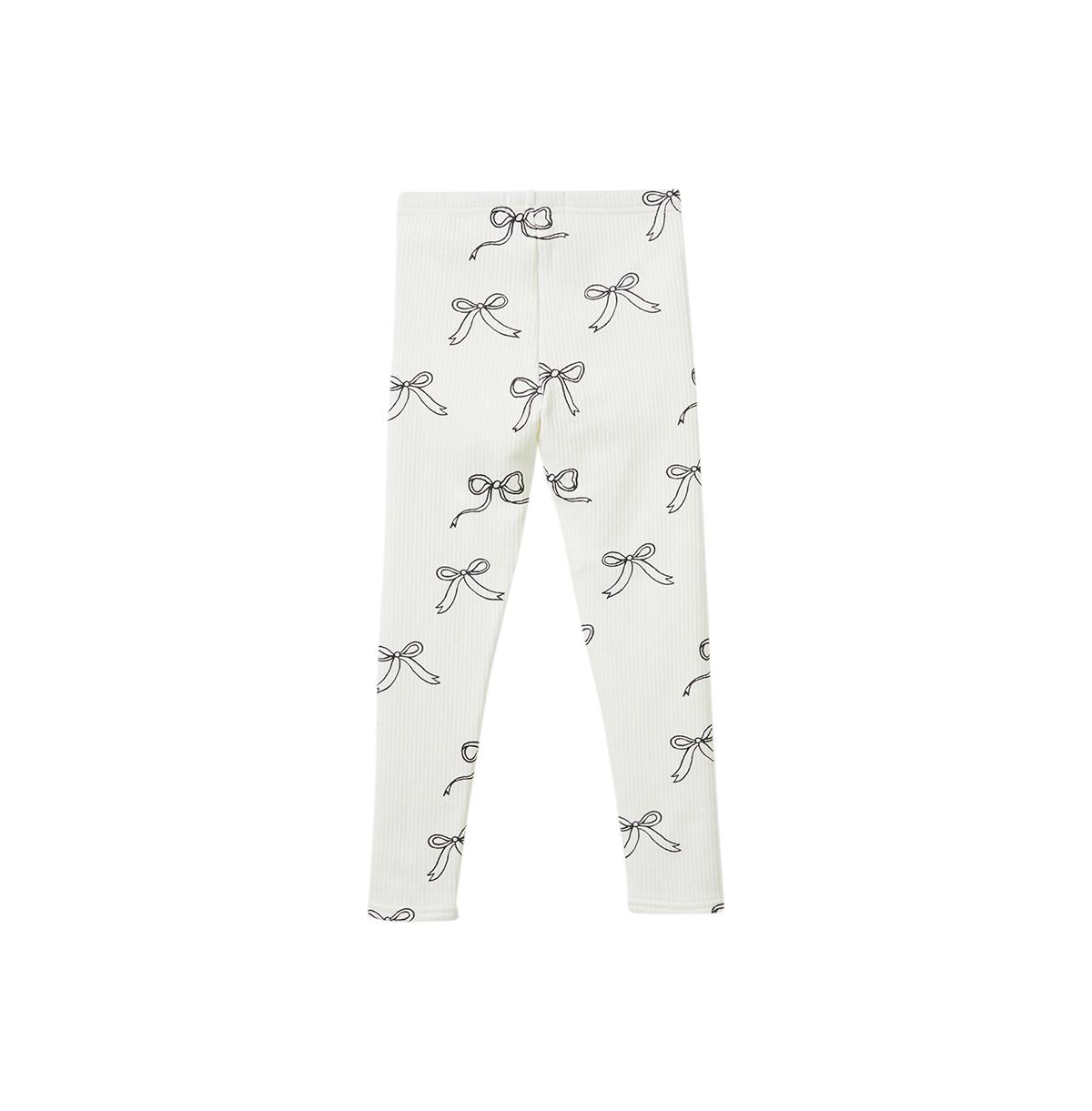 Cotton On Little Girls Maya Fleece Legging -bows