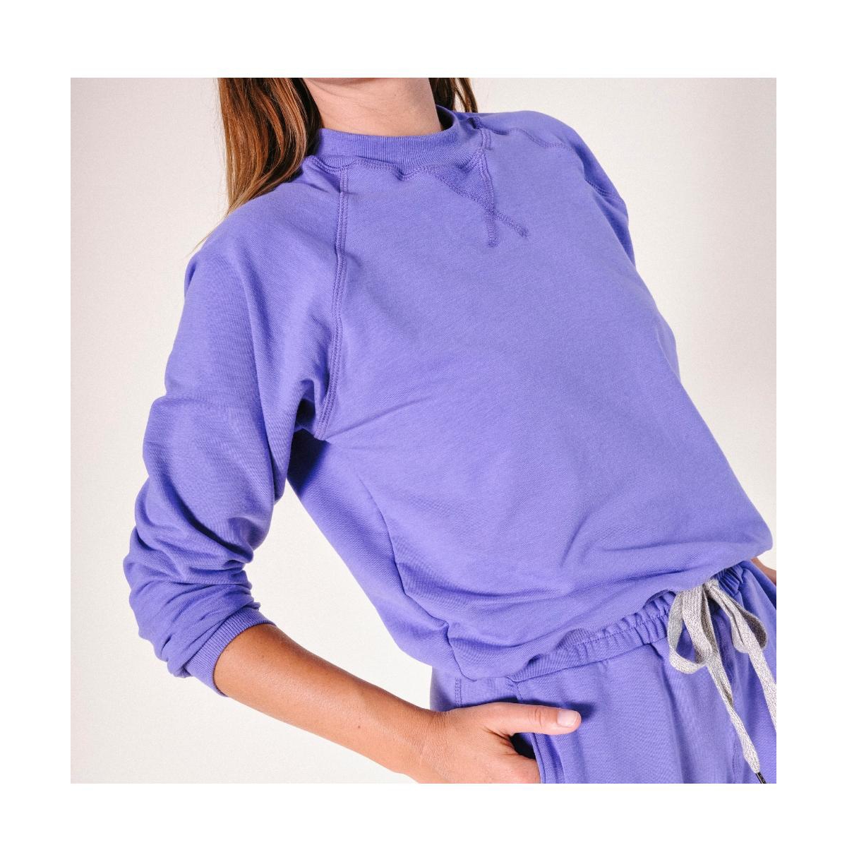 Poplinen Plus Size Agnes Raglan Organic Cotton + Tencel Sweatshirt