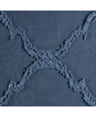 Premium 2-Panel Faux Linen Shimmer Textured Sheer Curtain Panels - for Windows Living Room Bedroom Office - Translucent Window Drapes for Home- 52 x 84 Inches Long - White