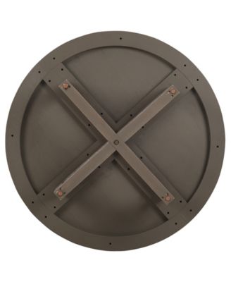 Portmore 44" Round Wood Coffee Table