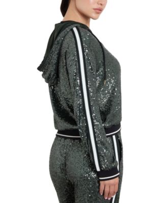 Women's Sequined Hoodie