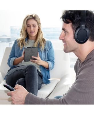 Connect T1CMA Bluetooth Transmitter & Headphones Bundle for TV