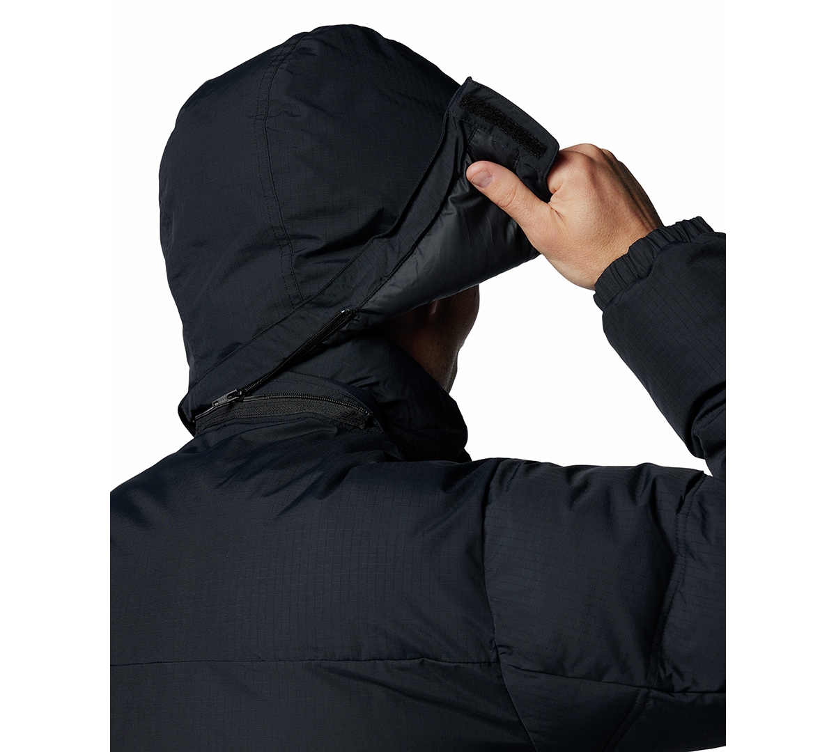COLUMBIA MEN'S LANDROAMER HOODED PUFFER JACKET 