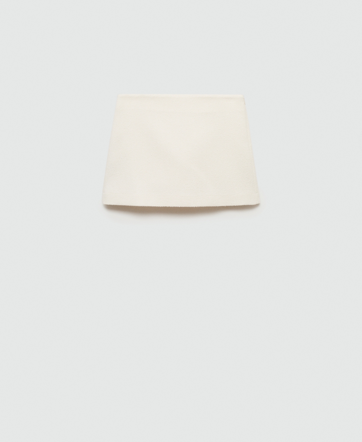 Mango Women's Regular Tweed Mini Skirt