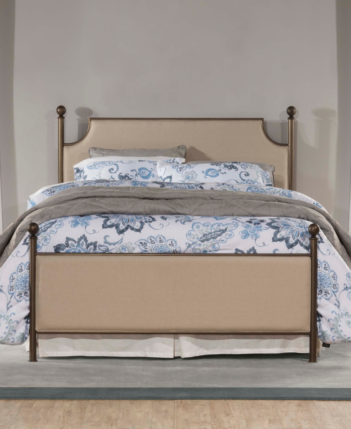 Hillsdale 52" Metal McArthur Queen Canopy Bed