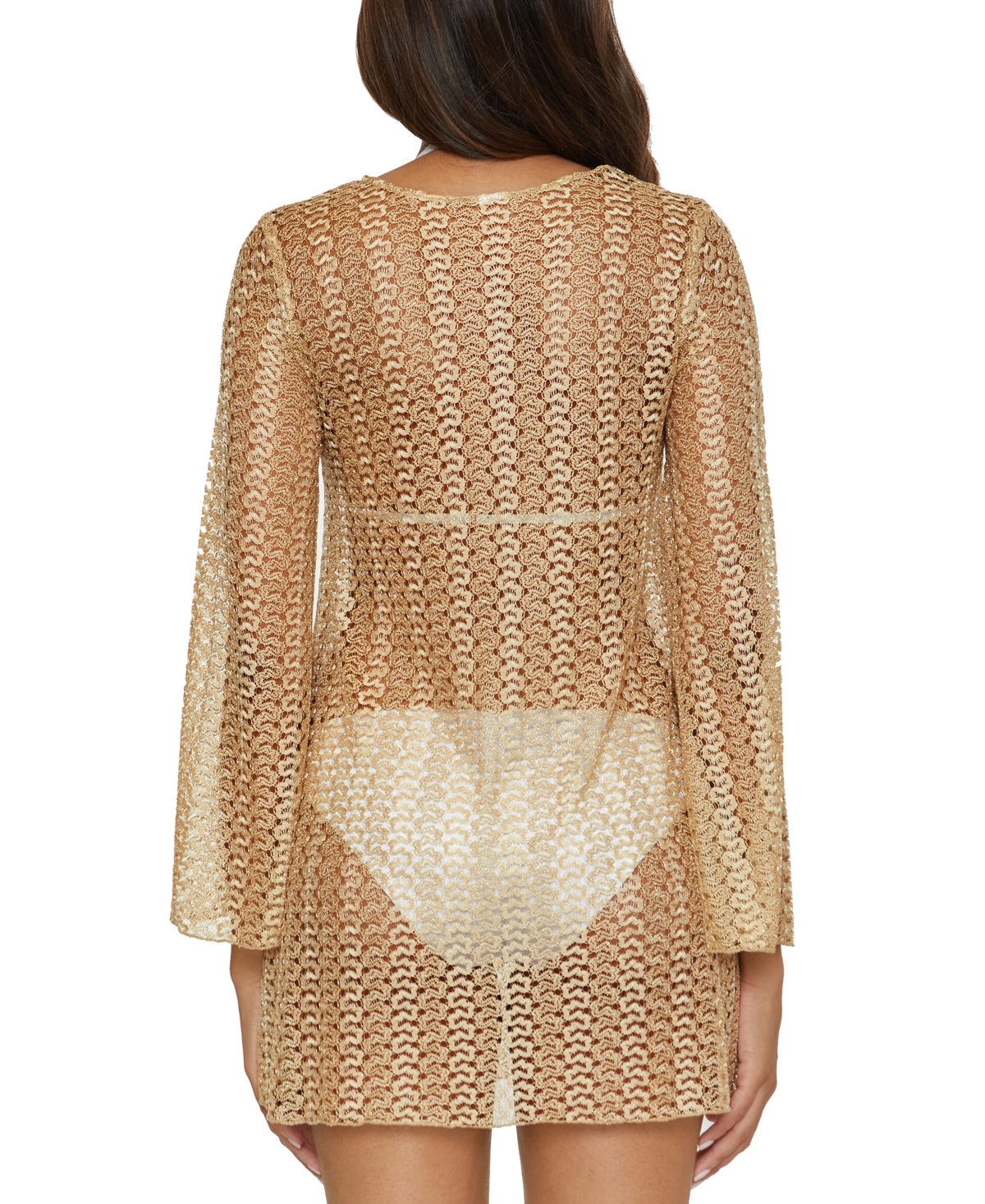Becca Women'sen Crochet Ring-Front Cover-Up