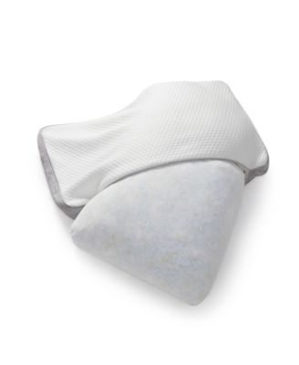 Adjustable Memory Foam Blend Cooling Side Sleeper Pillow, Queen