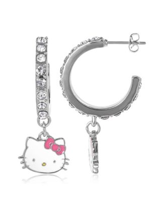 Sanrio Fashion Charm Hoop Earrings