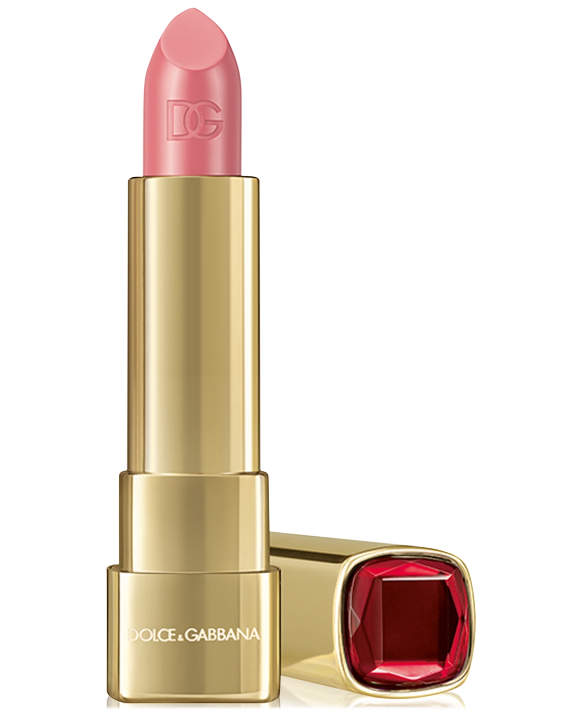 Shop Dolce & Gabbana Limited-edition Gemstone Shine-finish Lipstick In 115 Ruby Blush