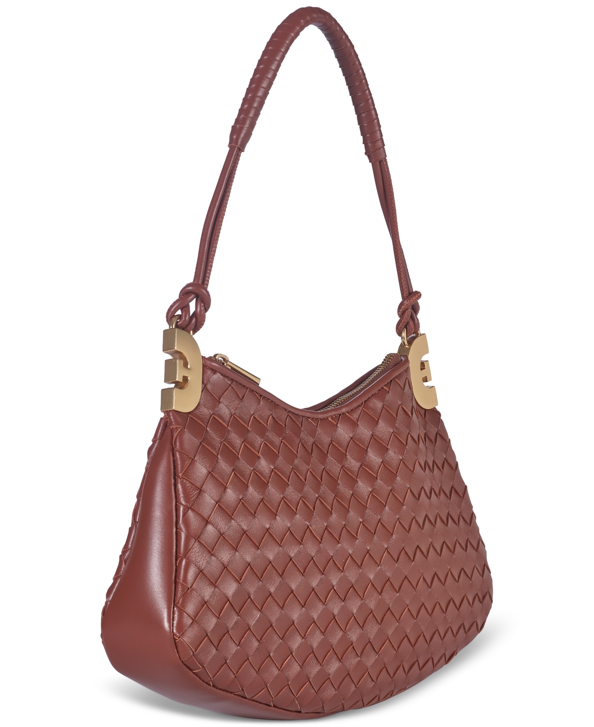 Sam Edelman Christy Woven Medium Shoulder Bag In Light Beig ModeSens