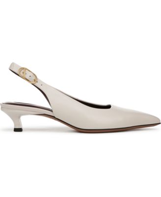 Women's Marlow Pointed Toe Slingback Kitten Heel Pumps