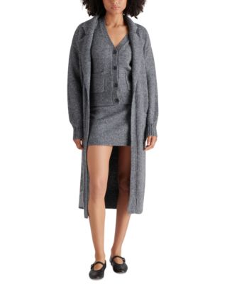 売れ筋商品|||スティーブ マデン ニット&セーター アウター レディース Women's Marl Open-Front Duster Cardigan Heather Charcoal 30031512_fpx.tif?$filterlrg$&