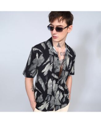 Men's Tie-Dye Honeycomb Shirt