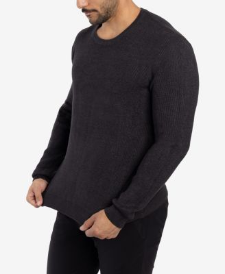 Men's Ribbed Crew Neck Sweater
