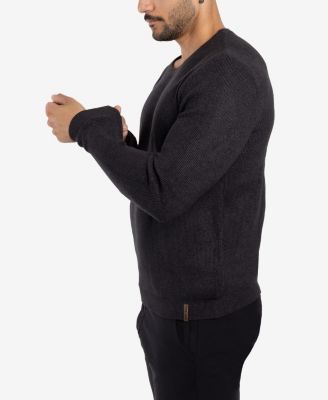 Men's Ribbed Crew Neck Sweater