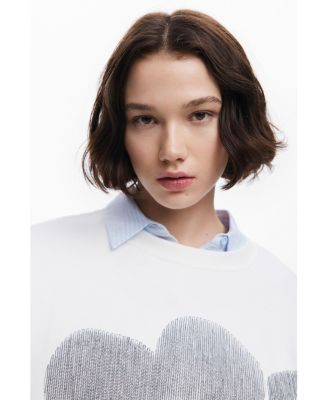 Women's Floral print sweatshirt