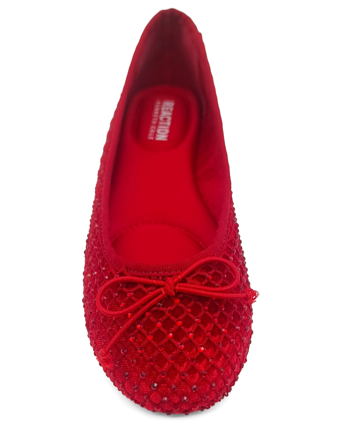 Kenneth Cole Reaction Women's Palmer Mesh Ballet Flats In Red