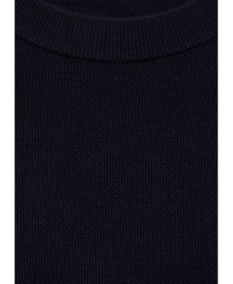 Men's Fine-Knit Cotton Sweater