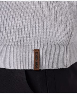 Men's Ribbed Crew Neck Sweater