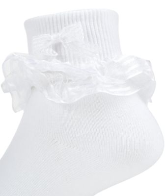 3-Pack Decorative Socks, Little Girls & Big Girls