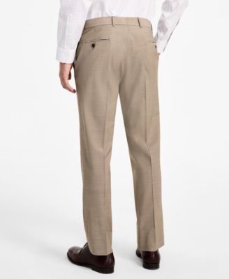 Men's Wool-Blend Stretch Classic-Fit Suit Separates Pant 
