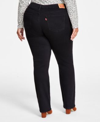 Trendy Plus Size Classic Straight Leg Jeans