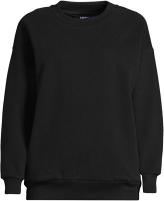 Women's Serious Sweats Oversized Long Sleeve Crew Neck Sweatshirt - Set Top