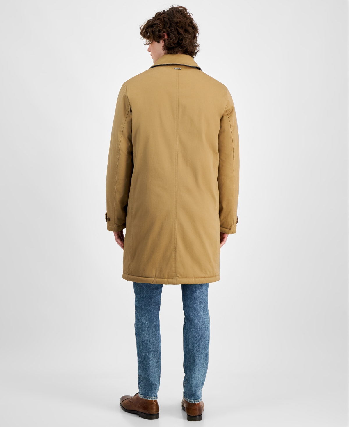 Michael Kors Men's Balmacaan Puffer Jacket