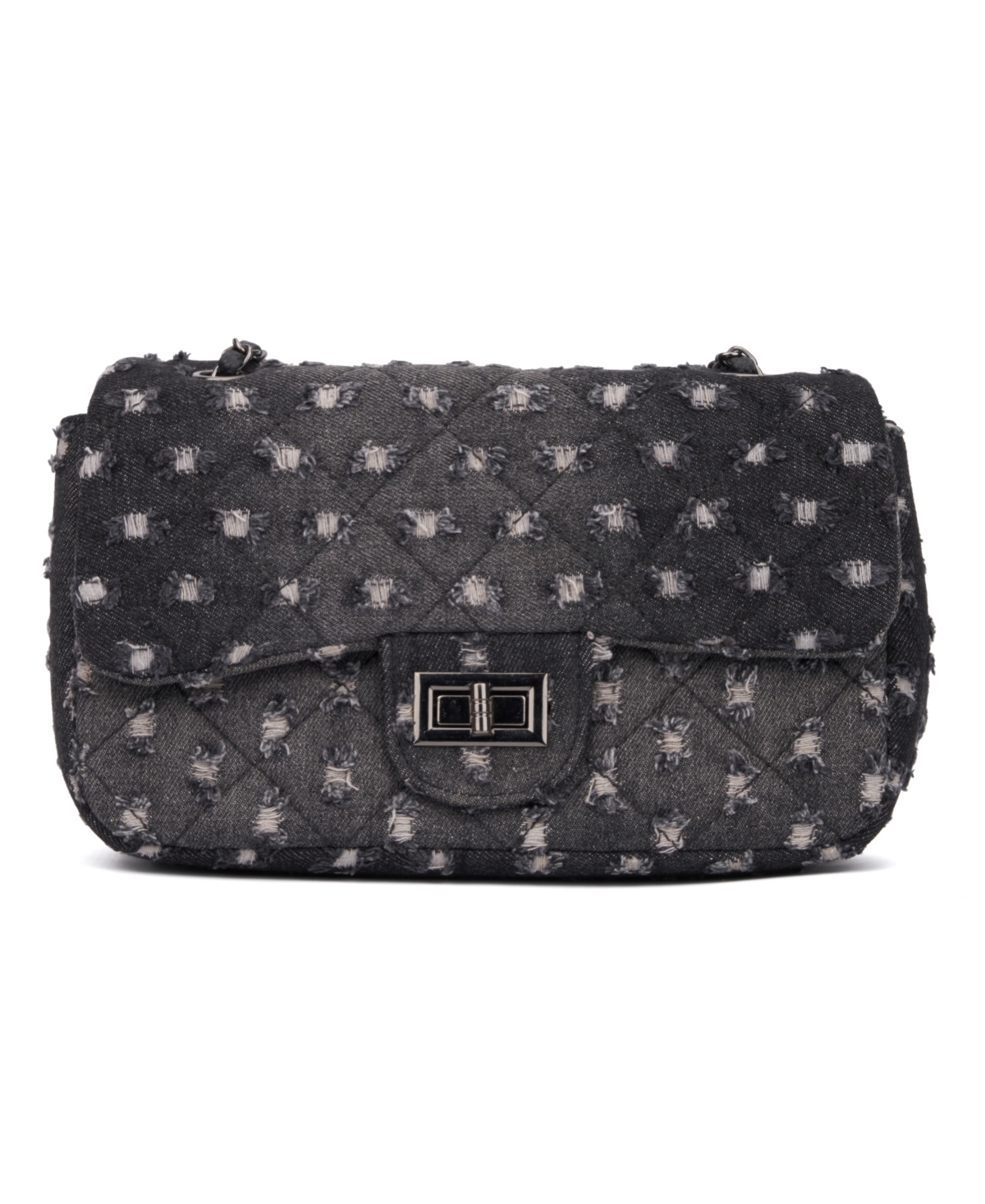 Valentina Crossbody Bag - Black Faded