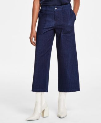 Women's Wide-Leg Cargo Jeans
