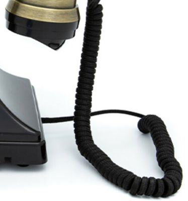 Retro GPODUKE Duke Push Button Telephone - Black