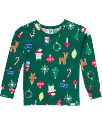 Baby Girls Holiday Family Pajamas Neutral Two Piece Pajamas