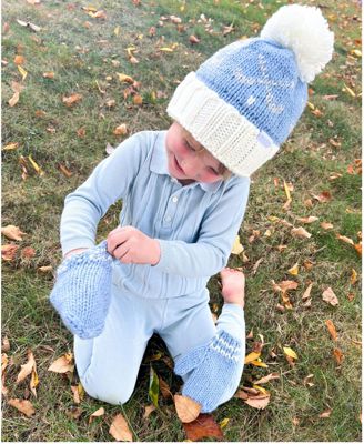 Boys  Golf Bobble Hat