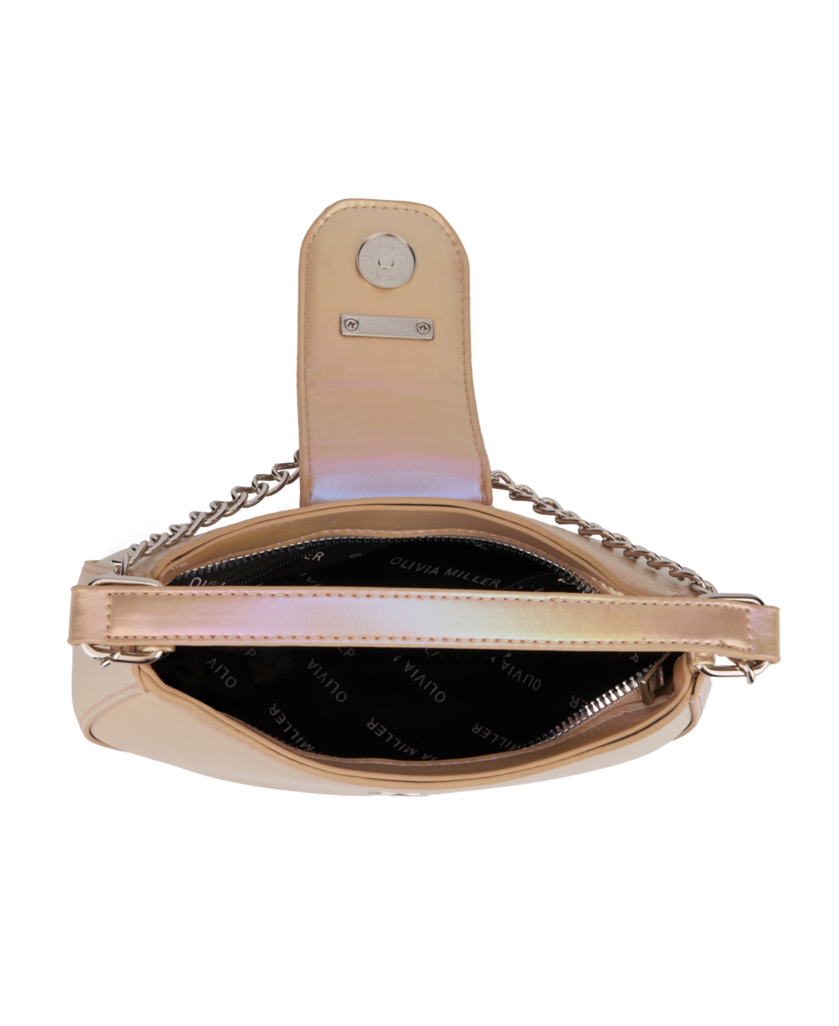 Olivia Miller Amina Crossbody Bag In Gold Iridescent