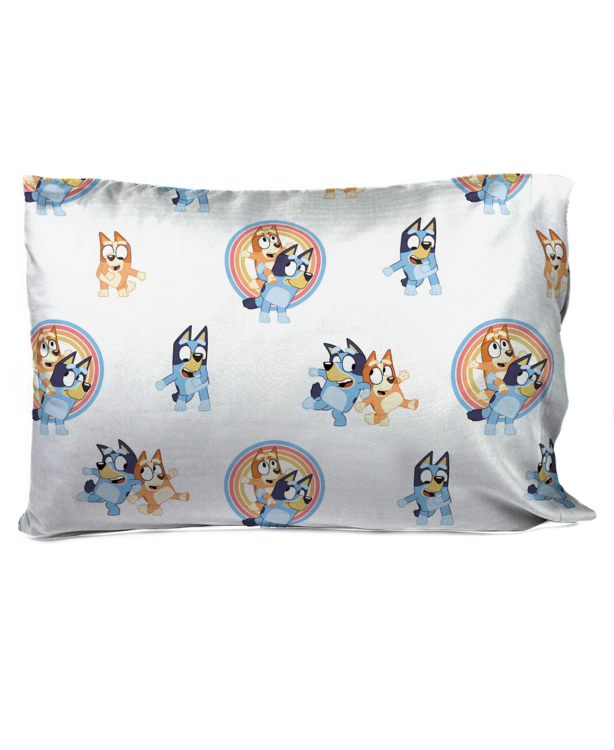 Saturday Park Bluey Rainbow in the Clouds 100% Organic 2 Pack Cotton