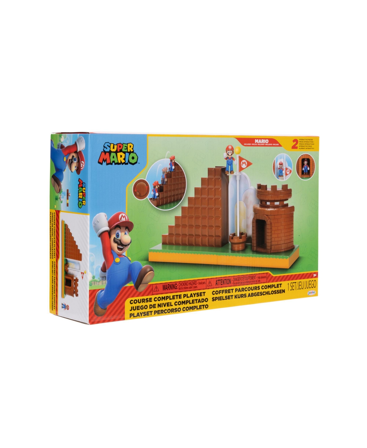 Super Mario 2.5" Course Complete Playset In Multicolor